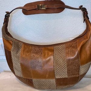 Dior patchwork shoulder bag
